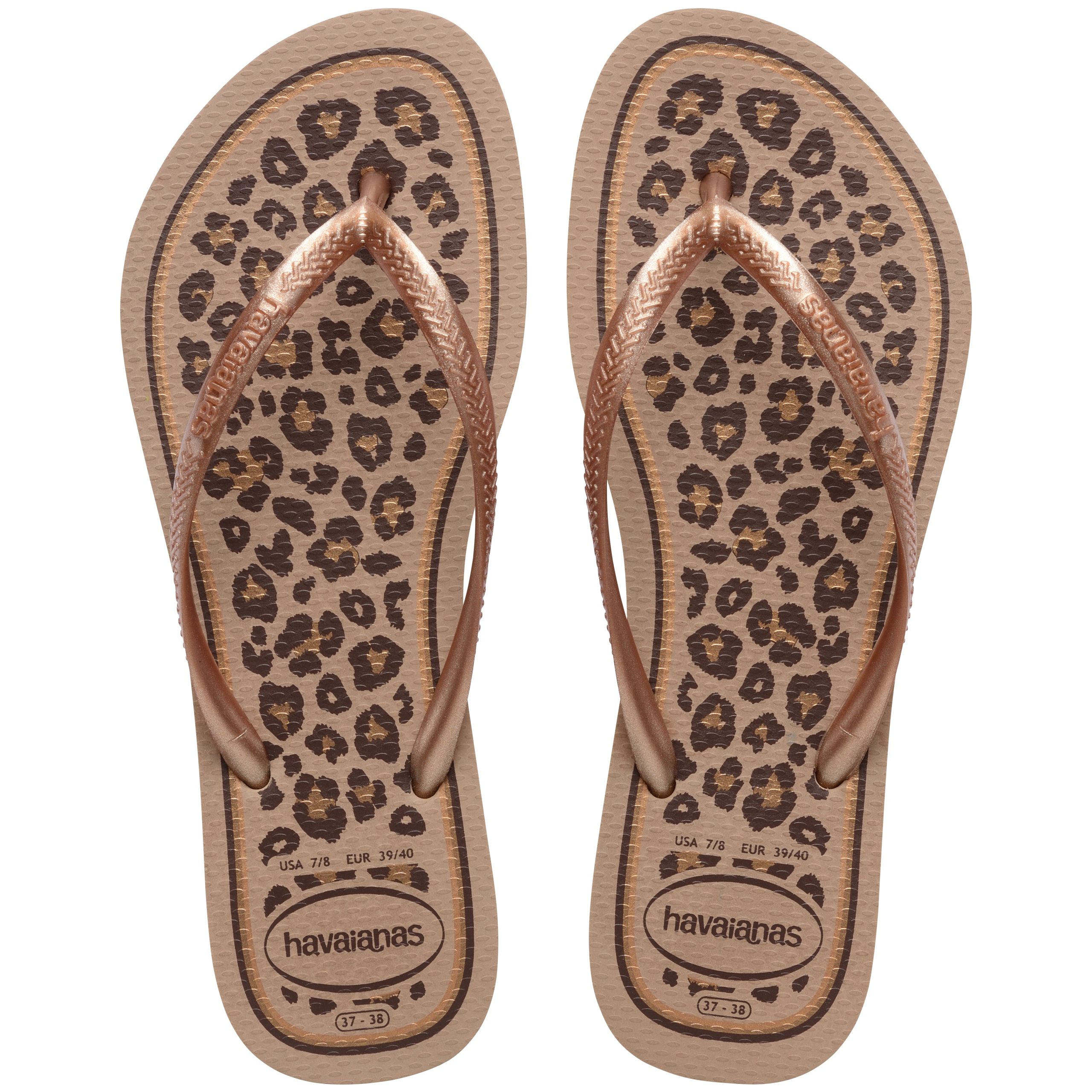 Women's Slim Animals Flip Flops
