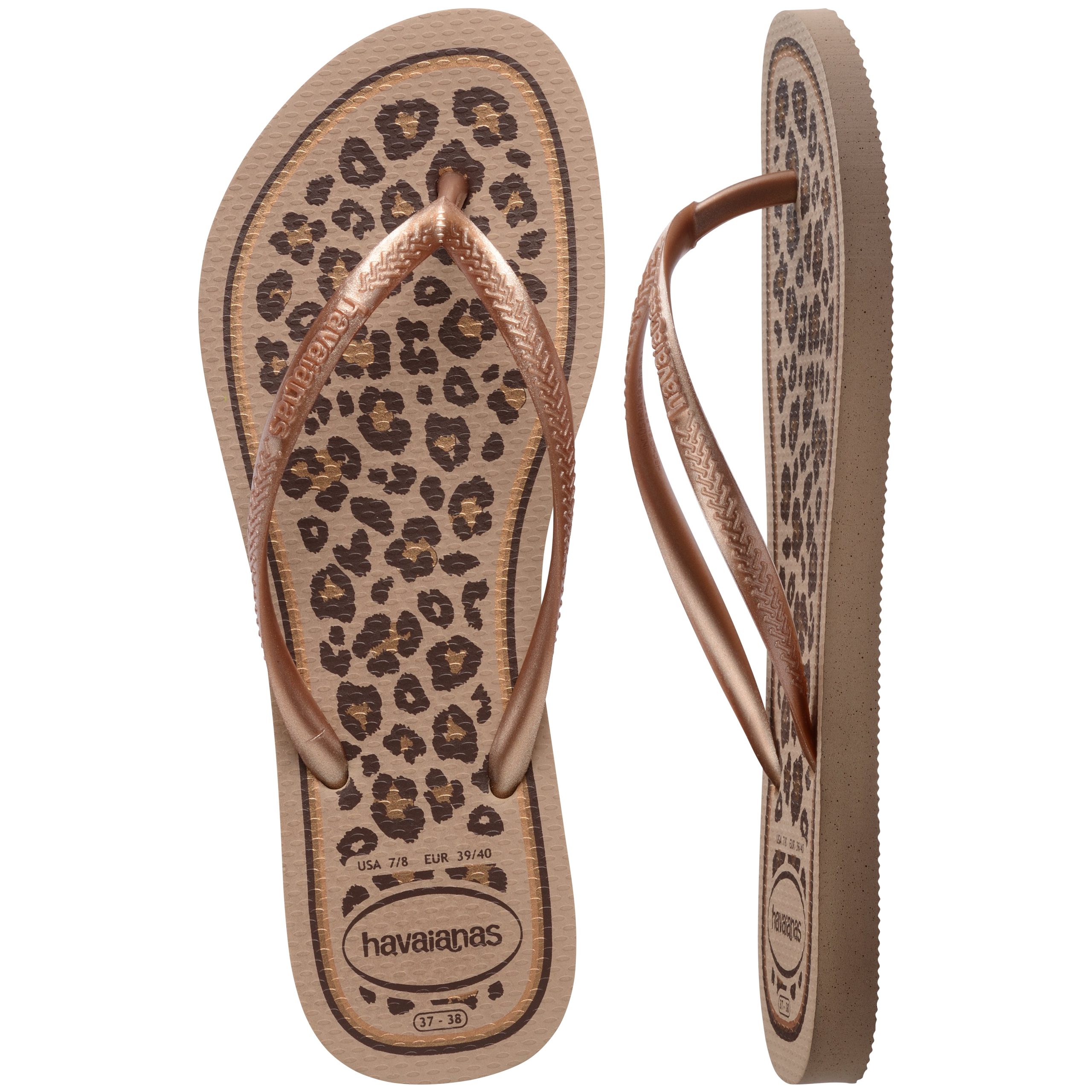 Women's Slim Animals Flip Flops - Image 2