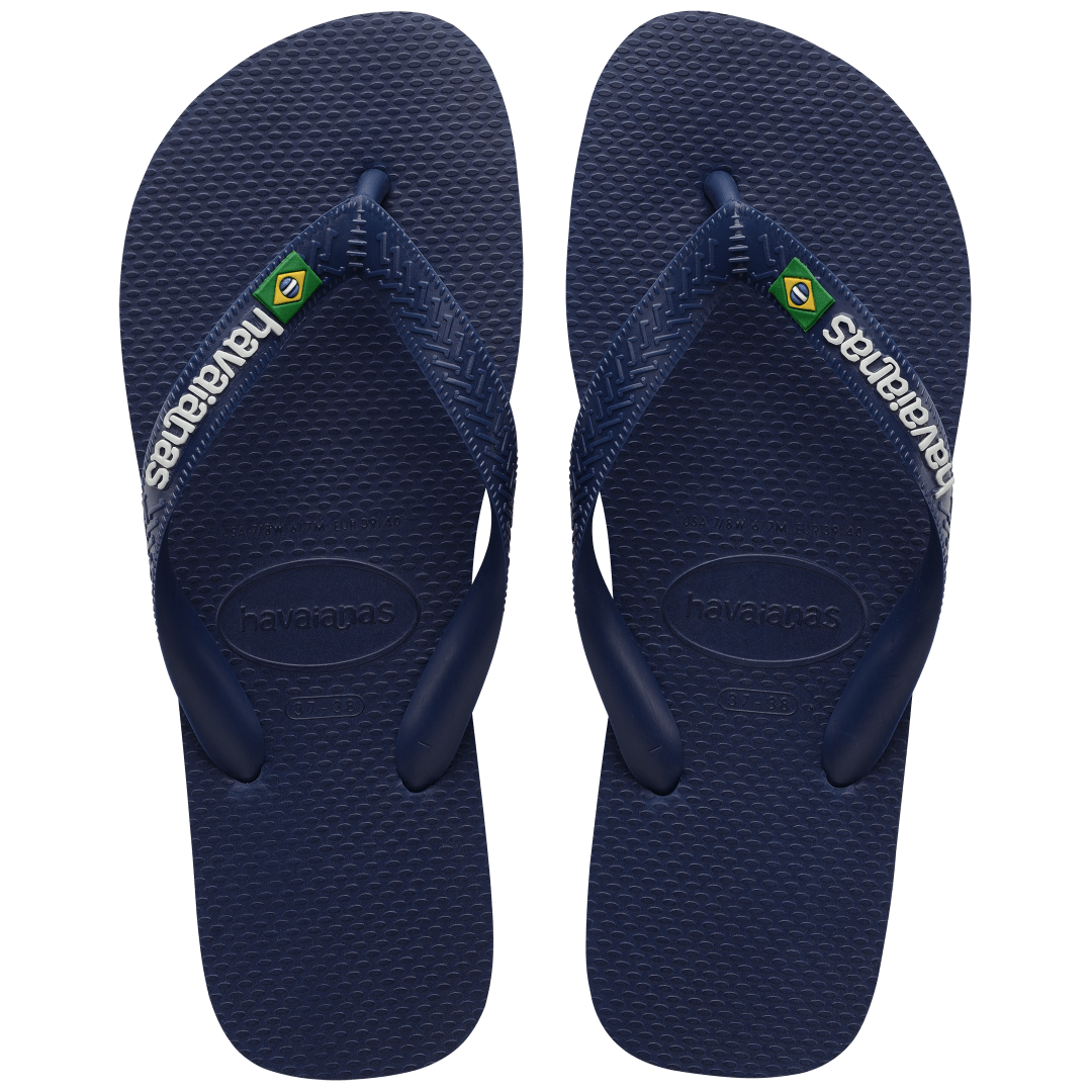 Women's Brazil Logo Flip Flops - Image 23