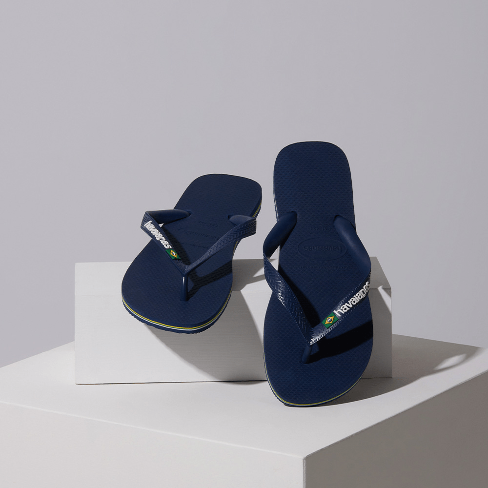 Women's Brazil Logo Flip Flops - Image 28