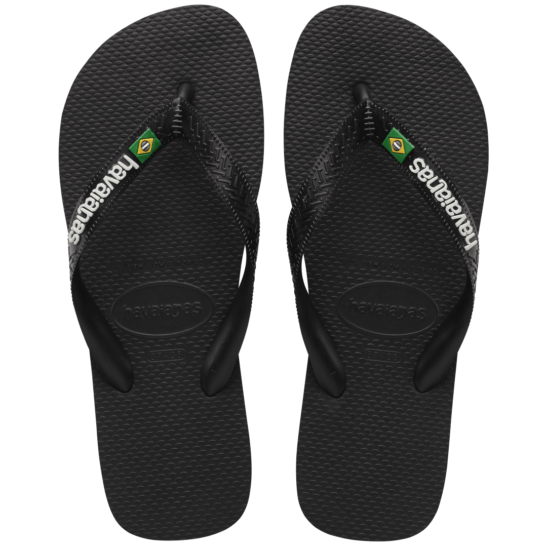 Women's Brazil Logo Flip Flops - Image 9