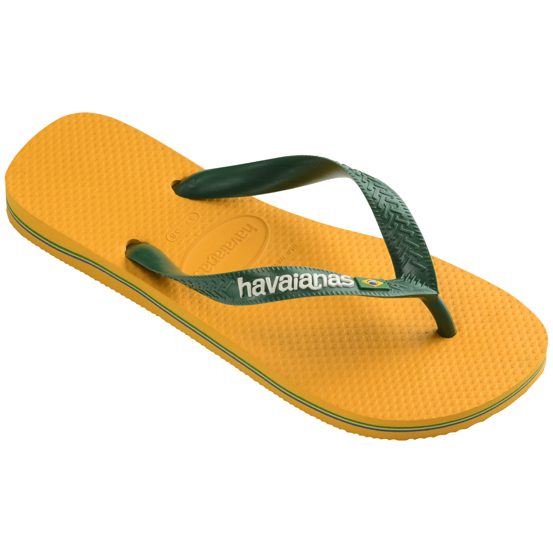 Women's Brazil Logo Flip Flops - Image 19