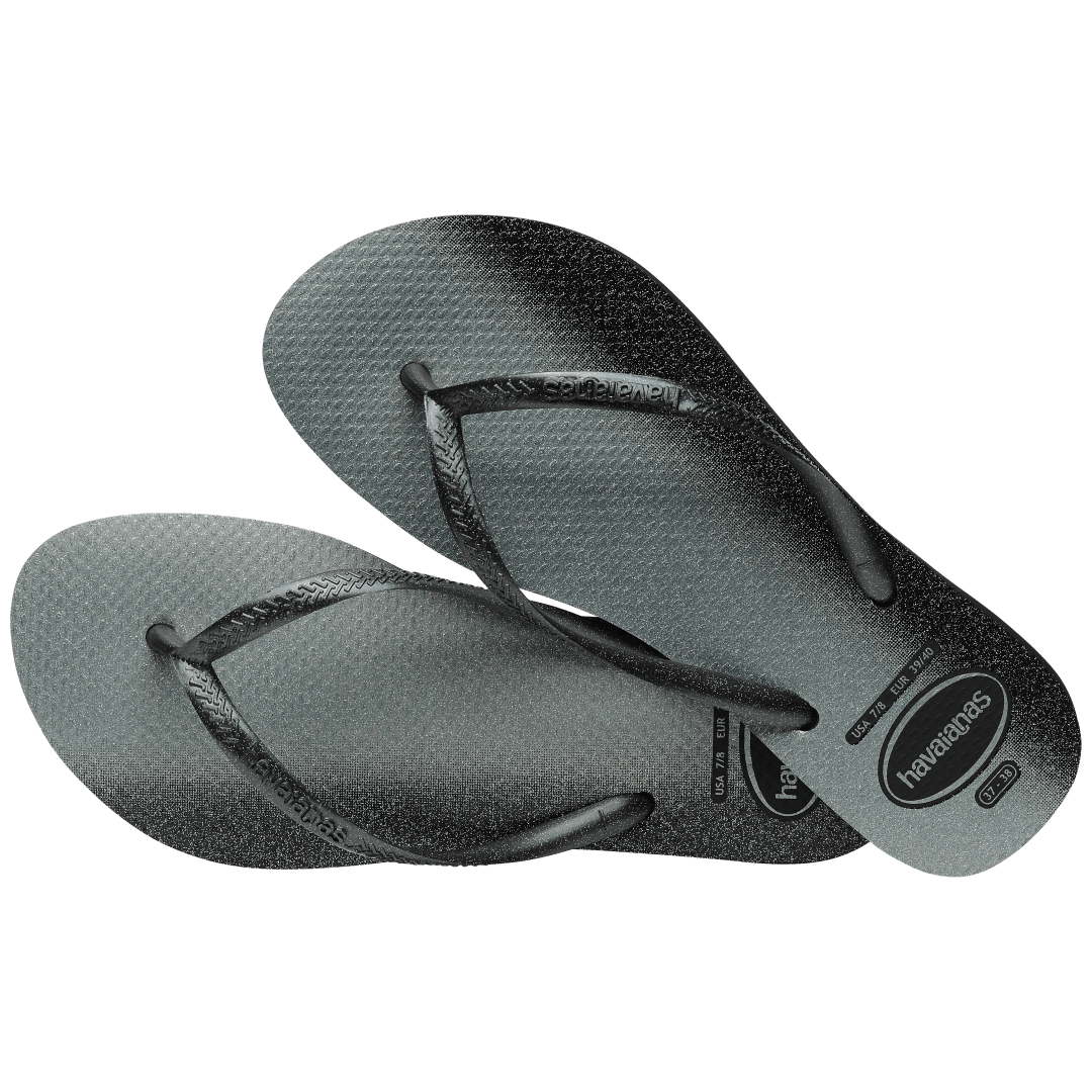 Women's Slim Gloss Flip Flops - Image 4