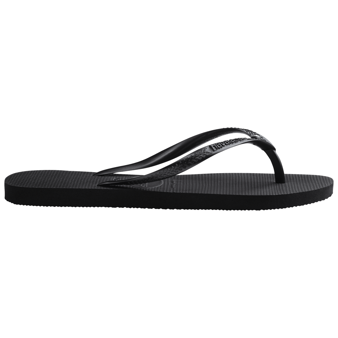 Women's Slim Crystal Flip Flops - Image 3