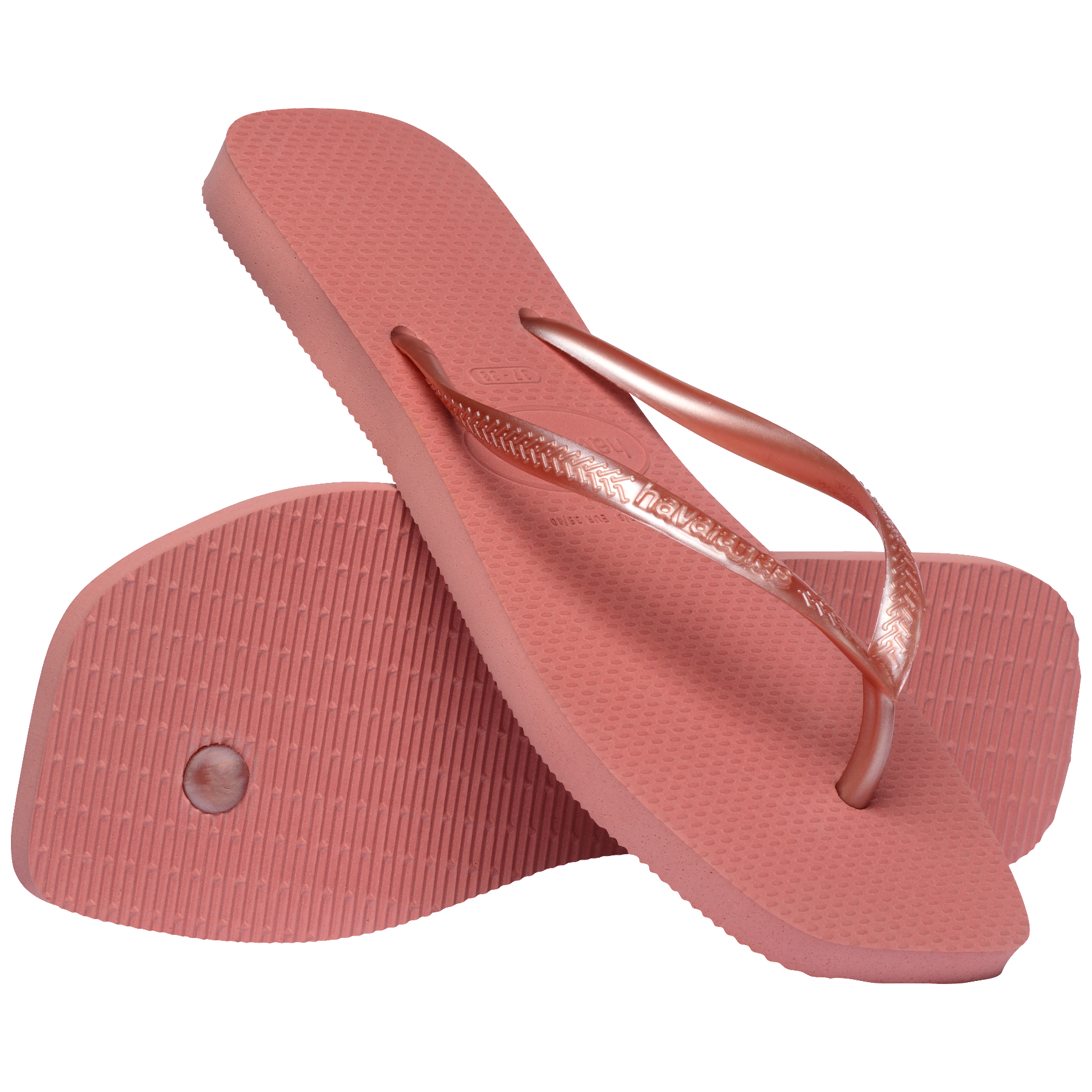 Women's Slim Square Flip Flops - Image 3