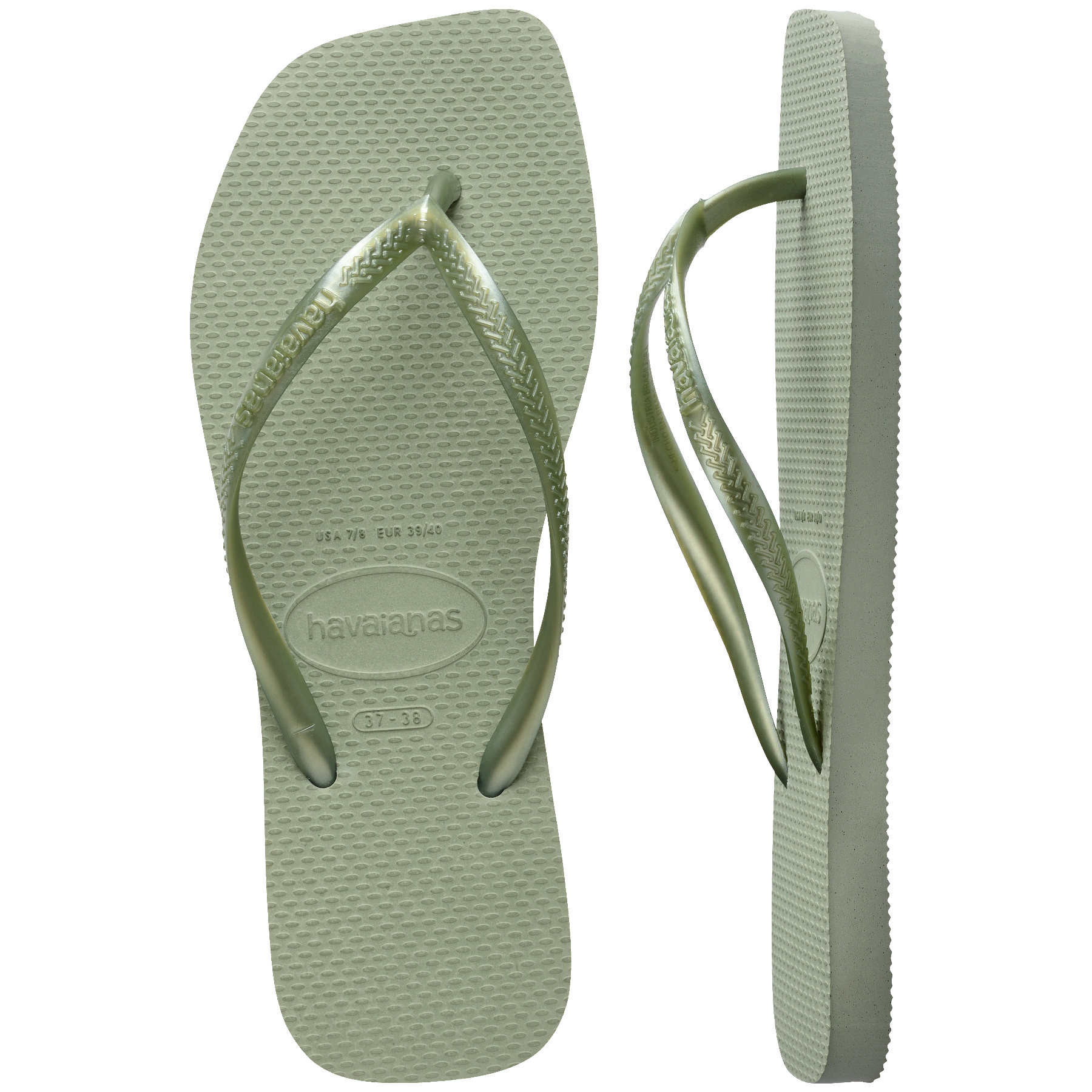 Women's Slim Square Flip Flops - Image 19