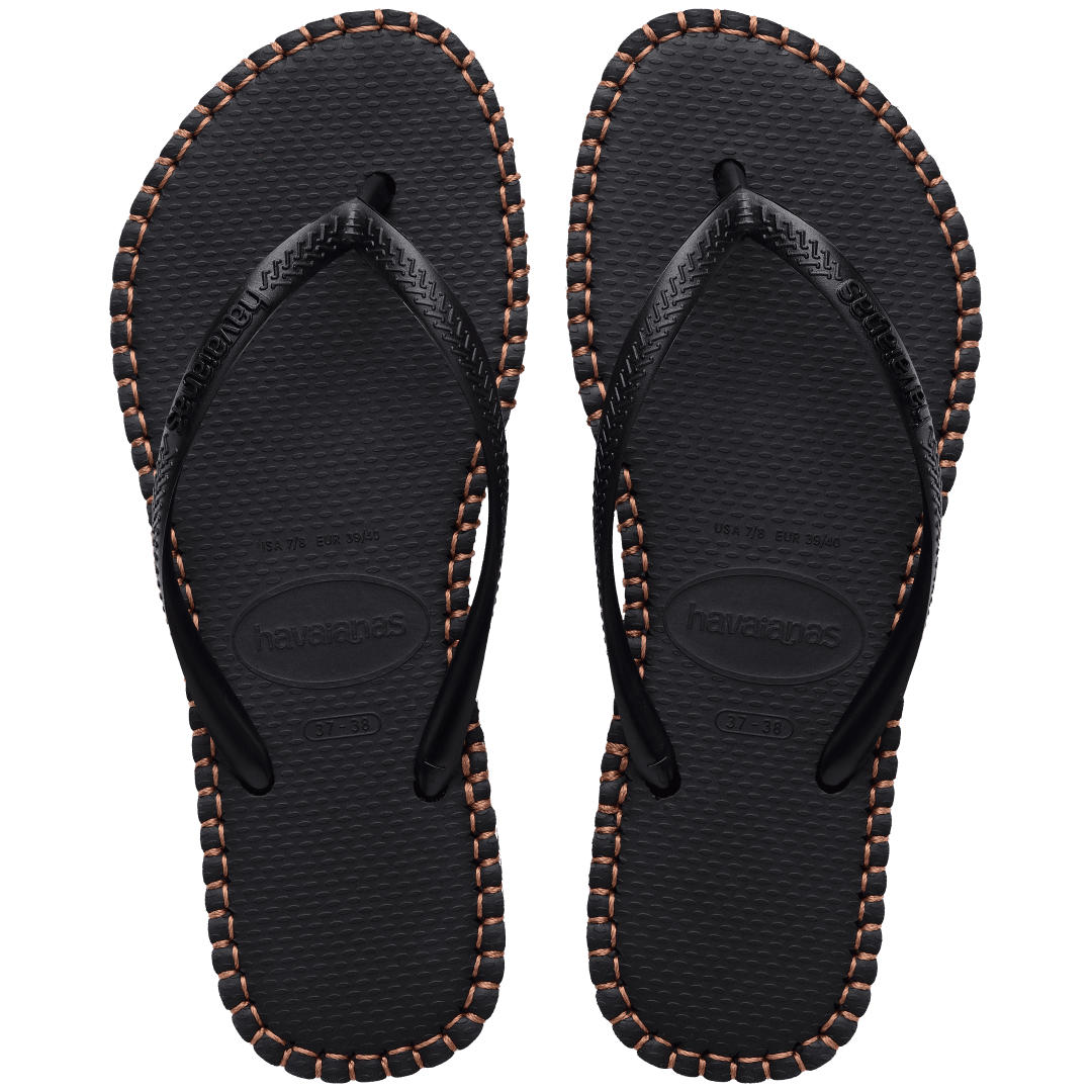 Women's Flatform Loop Slim Flip Flops - Image 5