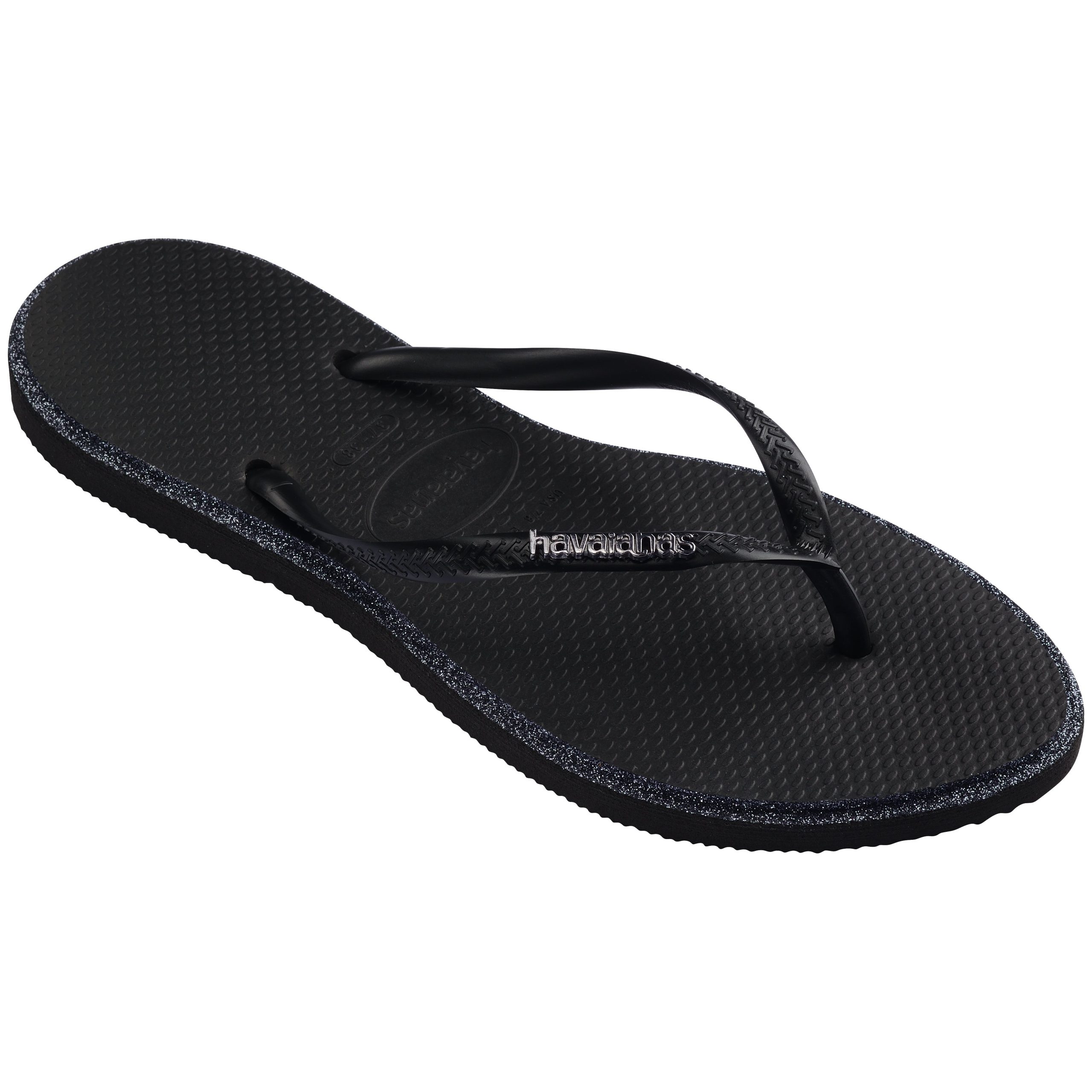 Women's Slim Point Glitter Flip Flops - Image 2