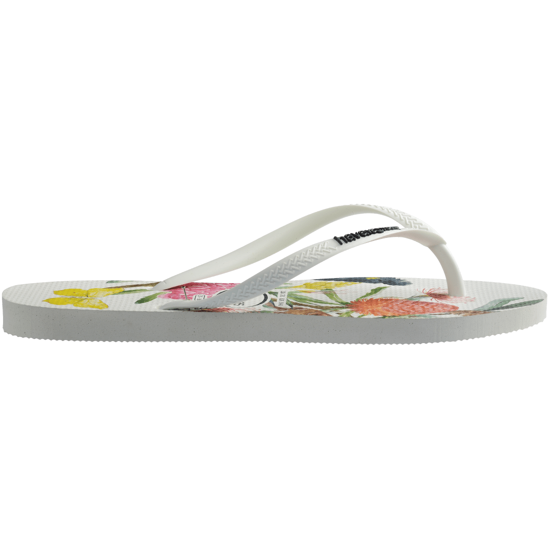 Women's Slim Flora Flip Flops - Image 3